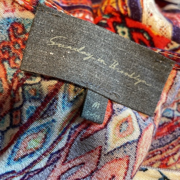 Anthropologie Sunday in Brooklyn Bohemian long sleeve tunic size Medium - Picture 4 of 8
